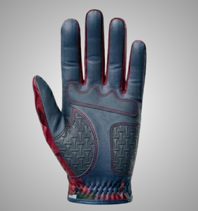 Golf Glove Left Hand Sublimation Print Genuine Leather Non-Slip <b>Hook</b> And Loop Closure Unisex Sports Glove with Premium Packing - Product Image 3