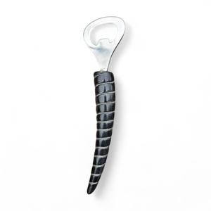 2024 vente chaude corne ouvre-bouteille bouchon en acier ouvre-bouteille fabriqué en inde meilleure qualité à la main corne poignée nouveau ouvre-bouteille - Product Image 2