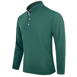 Camiseta Polo para hombre de la mejor calidad, ropa deportiva de Golf ajustada, camiseta Polo de Golf, camisa de tela de algodón 100%, diseño personalizado - Product Image 2