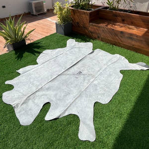 Alfombras de cuero de piel de vaca de nueva tendencia, alfombras de gran oferta para sala de estar, área grande, piel de vaca tradicional 100% hecha a mano - Product Image 6