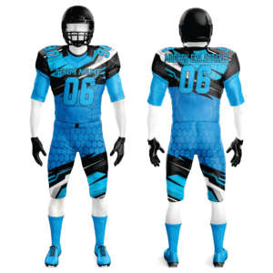 Uniforme de maillot de football américain le plus populaire le dernier style de hauts uniformes de football américain à sublimation à séchage rapide pour adultes - Product Image 6