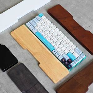 KBP001 Reposamuñecas de Madera de Caucho para Teclado, 32x8cm, Producto Nuevo - Product Image 6