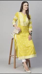 ชุดชาติพันธุ์อินเดียที่พิเศษที่สุดงานเย็บปักถักร้อยเรยอนแฟนซีคอร์ติสสําหรับชุดลําลองและรายวัน คอลเลกชันคอร์ติสคุณภาพดีที่สุด - Product Image 3