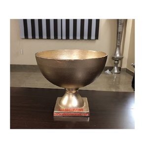 Mesa de Metal para fruta, Bol decorativo para servir ensalada, decoración de boda y fiesta, cuenco de Chocolate de lujo, superventas - Product Image 2