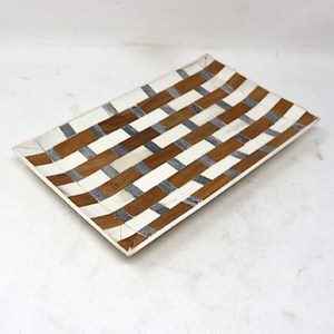 Plateau en os incrusté de motifs artistiques, parfait pour sublimer le style de la salle à manger, au prix de gros - Product Image 5