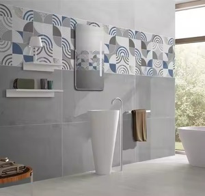 กระเบื้องพอร์ซเลนพื้นผนังบ้านขนาด600x1200มม. พื้นหินอ่อนสีดำเซรามิกมีลักษณะเหมือนกระเบื้องพอร์ซเลนกระเบื้องทนต่อการลื่นสีเทา - Product Image 6