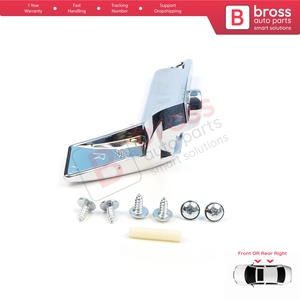 Poignée de porte intérieure BDP972 chromée brillante côté droit 2047202763 pour W204 - Product Image 6
