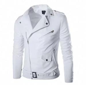 Veste en cuir grande taille de haute qualité pour hommes, vêtements d'extérieur coupe-vent, fermeture à glissière, vêtements de course automobile respirants - Product Image 6