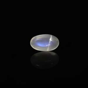 Piedra de Luna Azul de 5.4 Quilates, Gema Suelta, Corte Ovalado Natural, Zirconia de Corazón de Fantasía, Mineral Pulido, Piedra de Laboratorio Tipo Diamante - Product Image 1