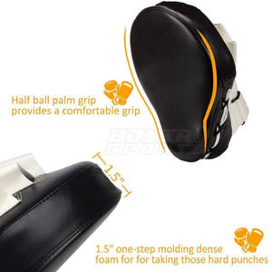 Almohadillas de enfoque resistentes de la mejor calidad, almohadillas de entrenamiento de boxeo de cuero para artes marciales y guantes de boxeo - Product Image 3