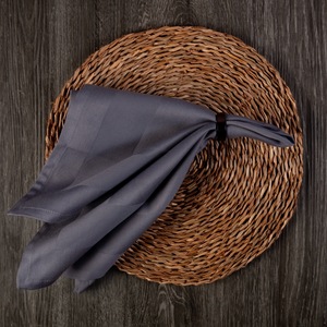 100% ensemble de serviettes en satin de coton à séchage rapide serviette en lin solide blanc tissé pour la maison hôtels restaurants utilisation durable de la cuisine - Product Image 1