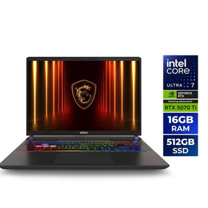 Nouvel ordinateur portable de jeu MSI Vector 16 HX AI A2XWHG-061US 16 pouces - Gris Cosmo - Product Image 1