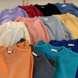 Custom Knitted Men's Winter Pullover 100% Wool Acrylic Sweater Casual <b>Warm</b> <b>Jumper</b> OEM/ODM Knitwear Autumn/winter unisex sweater - Product Image 2