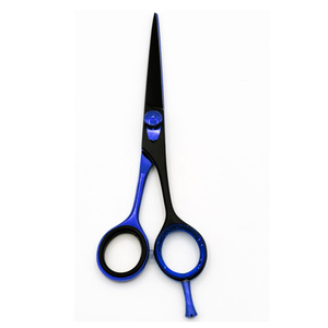 Tijeras de Peluquería Profesionales de Acero Inoxidable 9CR13, Hechas a Medida, con Mango Largo para Diestros, Acabado Espejo, Afiladas - Product Image 2