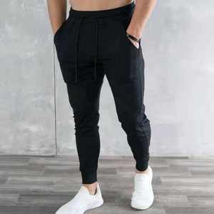 Custom Casual Mid Waist Jogger Pants Nylon/Cotton Lightweight Plain Dyed Drawstring Closure Breathable Fitness <b>Trousers</b> Custom - Product Image 4