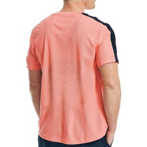 เสื้อยืดโปโลผู้ชายสีทึบสีพื้นโลโก้ตามสั่งเสื้อยืดผู้ชายผ้าโพลีเอสเตอร์100% - Product Image 2