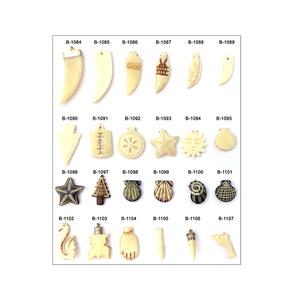 Cuentas de Hueso de Búfalo de Alta Calidad para la Fabricación de Joyas, de 23x23x5 mm a 57x19x5 mm, Paquete a Granel para Exportación Mundial, Venta en India - Product Image 1