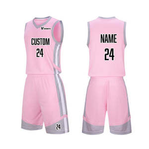 Ensemble de maillots de basket-ball avec logo personnalisé, respirant, taille 5XL, uniforme personnalisé avec broderie par sublimation et design élégant - Product Image 5