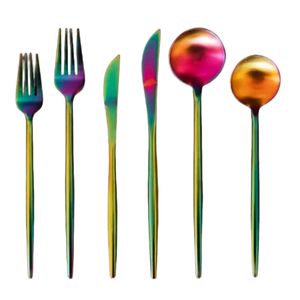 Couverts en métal de vendeur indien de matériel dur au prix de gros ensemble multicolore de couverts pour l'usage de restauration d'hôtel - Product Image 1