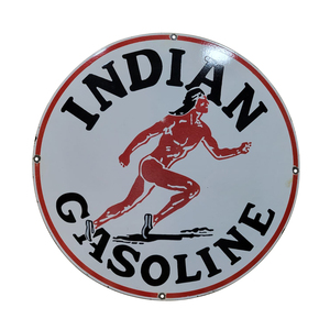 Top Selling Vintage Porcelain <b>Enamel</b> <b>Sign</b> Die Cut Metal Wall Plaque Screen Printed Retro Decorative <b>Sign</b> - Product Image 6