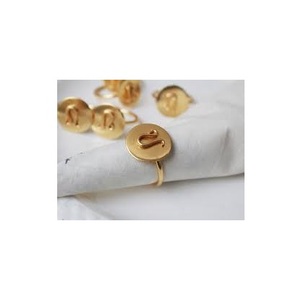 Servilletero de latón antiguo, diseño de moldura de pescado, servilletero de latón de alta calidad, aspecto de comedor moderno, suministro a granel desde la India - Product Image 2