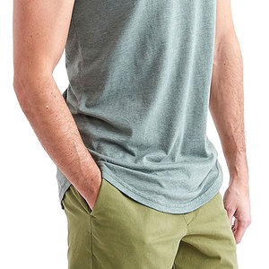 Débardeurs de sport d'été pour hommes en coton/fibre de bambou tricotés, respirants, séchage rapide, coupe ajustée, design ample, pour entraînement en extérieur, vente en gros - Product Image 6