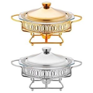 Top Tendance Casseroles Plat À La Main Designer Classique En Métal De Service En Gros Réchauffeur De Nourriture Fournitures - Product Image 5