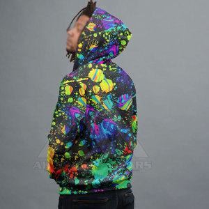 เสื้อฮู้ดแบบซับลิเมชันของผู้ชายเสื้อมีฮู้ดแบบลำลองสำหรับฤดูหนาว - Product Image 6