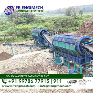 Équipement industriel automatique de traitement et de séparation de déchets solides de machine d'écran de trommel et composants de noyau de moteur - Product Image 3