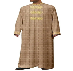 เสื้อผ้าชนเผ่าอิสลามอาหรับสำหรับผู้ชายเสื้อสีขาวมีคุณภาพสูงดีไซน์เนอร์ - Product Image 5