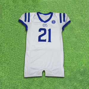 Personalizado de alto rendimiento de fútbol americano Jersey de malla de poliéster de tela a granel uniformes de fútbol Fabricante en Pakistán - Product Image 6