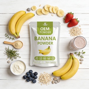 <span class=keywords><strong>Poudre</strong></span> de <span class=keywords><strong>banane</strong></span> de qualité supérieure, non-OGM, végane, de qualité alimentaire, emballage en fût, entrepôt US/UE, vente en gros - Product Image 1