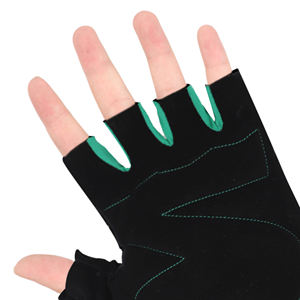 Gants de cyclisme de course personnalisés couverture demi-doigt de haute qualité coupe-vent léger avec impression de logo de nouveau design - Product Image 6