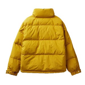 New Autumn/Winter Women Quilted <b>Puffer</b> <b>Jacket</b> OEM Service Custom Logo Design Breathable Waterproof Customizable Color <b>Yellow</b> - Product Image 5