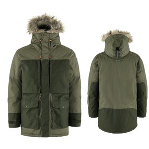 Service OEM, parka de style nouveau, parka de haute qualité, parka d'hiver respirante, couleur unie, chaude, à capuche, fermeture éclair, doublure en laine - Product Image 6