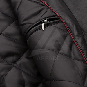 แจ็กเก็ตหนังสำหรับผู้ชายเสื้อแจ็คเก็ตหนัง - Product Image 6