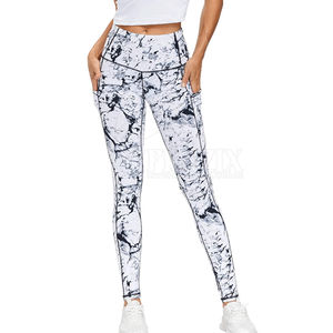 Dernier modèle de legging personnalisé pour femmes Vente entière de leggings pour femmes de taille décontractée pour entraînement sportif Leggings légers pour femmes - Product Image 2