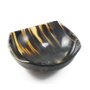 Bol en corne de buffle Bols en corne naturelle de haute qualité pour bol de service en corne de vaisselle par Falah International.Co - Product Image 4