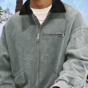 แจ็กเก็ตลำลองของผู้ชายคอตั้งผ้าระบายอากาศได้และทนทานสำหรับฤดูหนาวบริการ OEM/ODM - Product Image 4