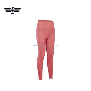 Meilleurs vêtements de sport pour femmes de haute qualité, pantalon de yoga à taille haute élastique, leggings de sport extensibles en spandex/nylon - Product Image 1