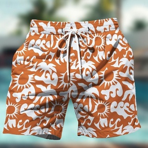 Quần short bãi biển thực vật nhiệt đới Mô hình bãi biển 3D in quần short nam mùa hè <span class=keywords><strong>Swin</strong></span> thân kỳ nghỉ quần áo nam - Product Image 2