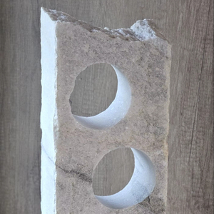 Soporte Portátil para Botellas de Vino de Mármol, Estilo Americano Soplado a Mano, Accesorios de Decoración de Lujo de Craft Exim - Product Image 1