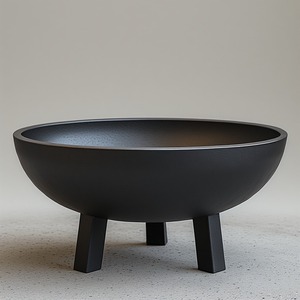 Foyer extérieur moderne en métal conçu pour les espaces de patio, offrant une chaleur équilibrée et un style extérieur contemporain - Product Image 2