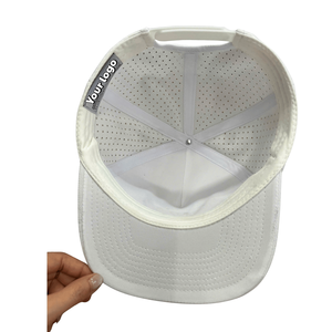Gorra de Béisbol Personalizada de 5 Paneles, Deportiva, Impermeable, de Tela de Poliéster, Gorra de Golf con Visera Plana, Parches Bordados, Fabricada en Vietnam - Product Image 4