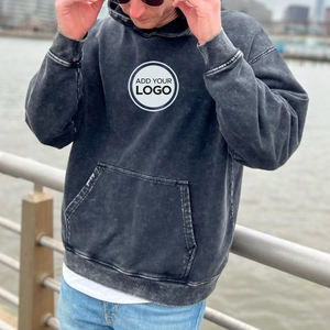 Independent Trading Co Sudadera con capucha de gran tamaño Impresión personalizada Streetwear Sudaderas con capucha al por mayor a granel - Product Image 2