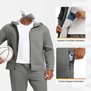 ชุดวอร์ม400จีเอสเอ็มสำหรับบุรุษโลโก้แบบสั่งทำ - Product Image 6