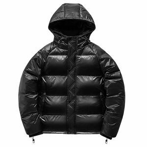 Veste d'hiver légère de haute qualité pour hommes avec col montant emballage personnalisé veste bouffante imperméable - Product Image 4