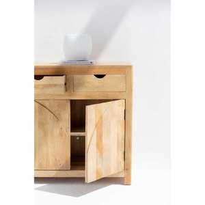 Ketsiya Mango Wood <b>Sideboard</b> Versatile Home Furniture for Living Room Kitchen Bathroom - Product Image 5