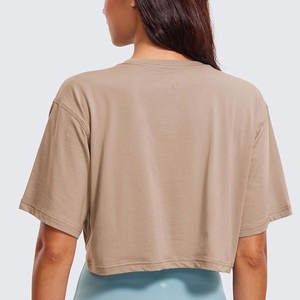 เสื้อครอประบายอากาศได้ดีสำหรับผู้หญิงเสื้อครอปแห้งเร็วผลิตในปากีสถาน - Product Image 4