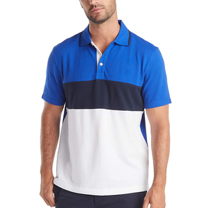 Camiseta Polo de Alta Calidad 100% Algodón para Hombre, Venta al por Mayor, Tallas Grandes, Transpirable, con Estampado Sólido, Estilo Casual - Product Image 2